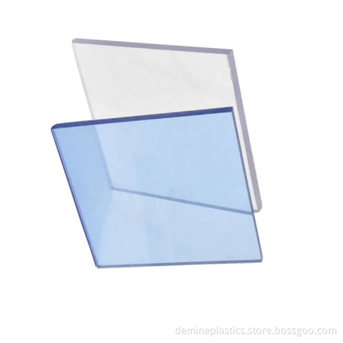 Hard clear solid polycarbonate sheet for windows